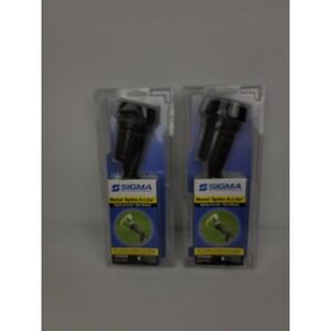 2 Pack Sigma Metal Spike-A-Lite Outdoor Floodlight 14792GN Black 150W Par 38